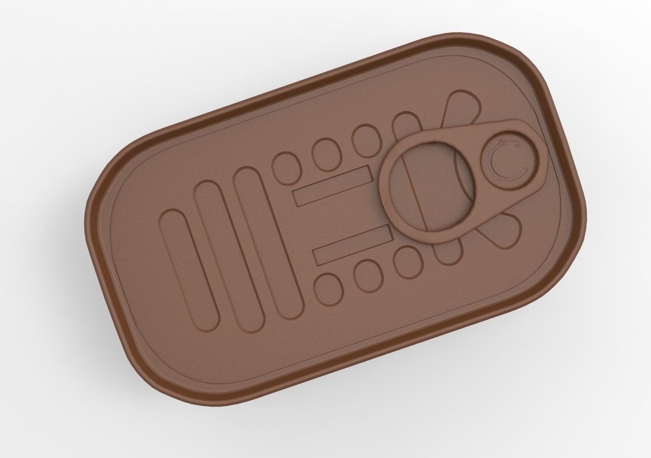 canned food 3D print model_4