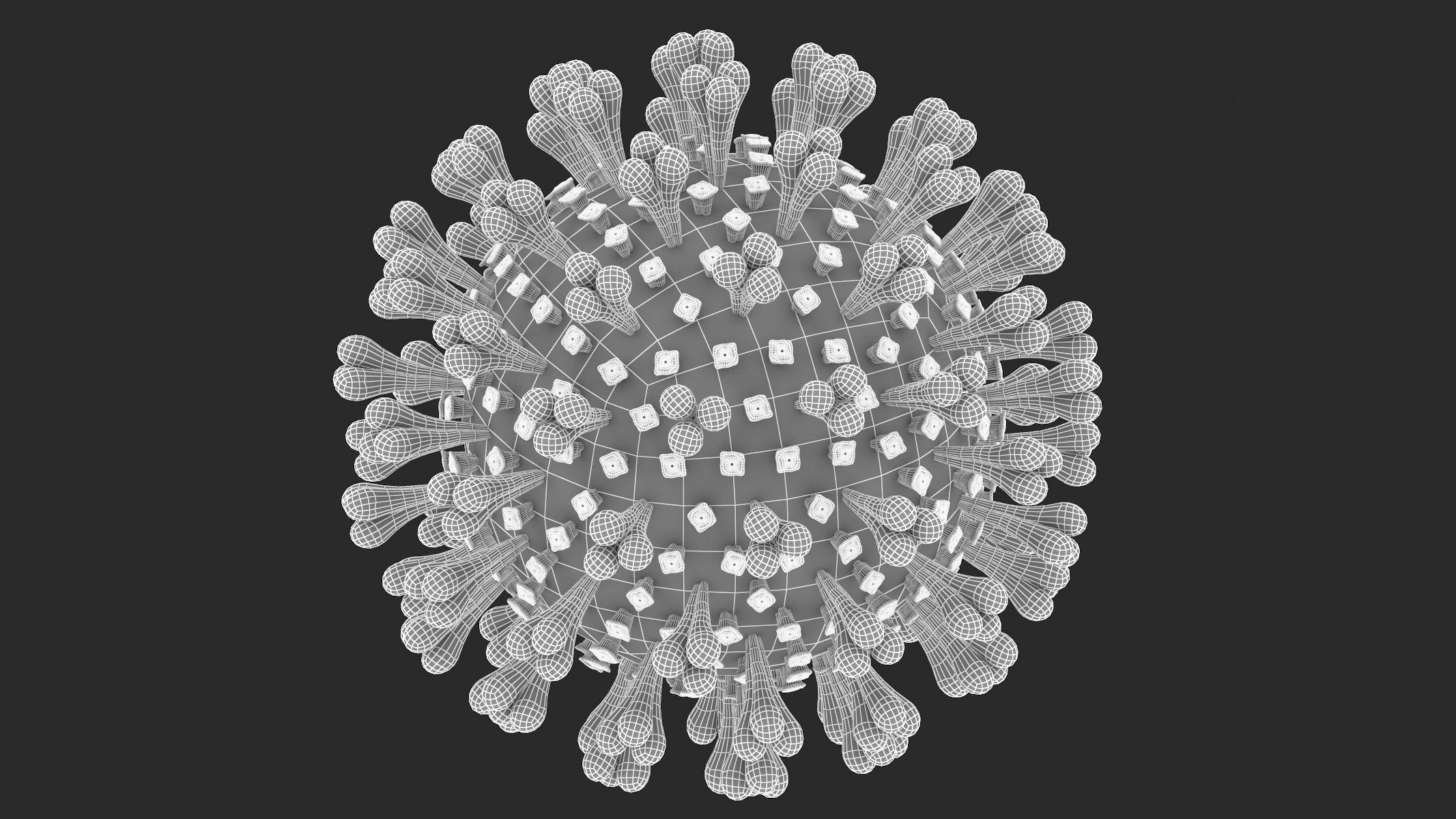 Anti-Corona Virus Collection 3D model_7