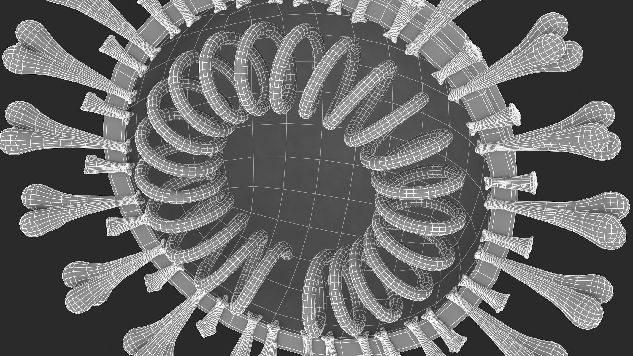 Anti-Corona Virus Collection 3D model_8