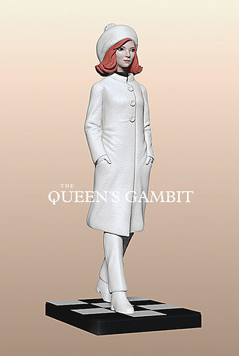 THE QUEENS GAMBIT 3D print model
