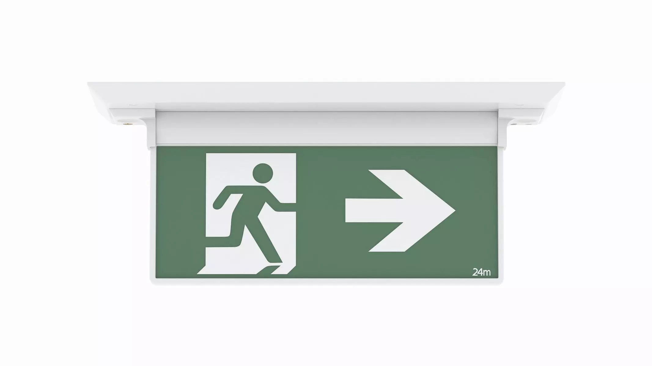 Exit Sign 3D model_0