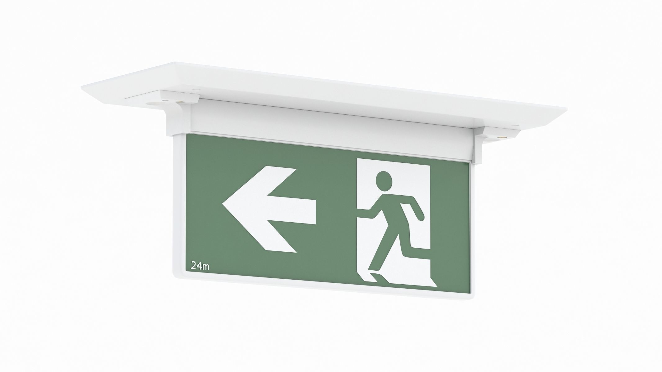 Exit Sign 3D model_3