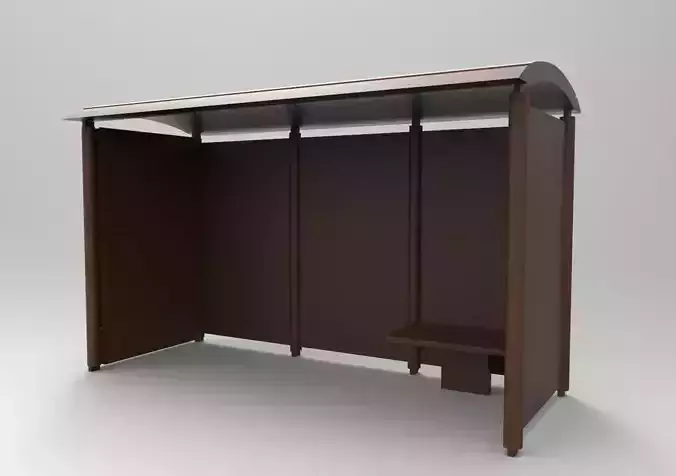 bus stop 3D print model