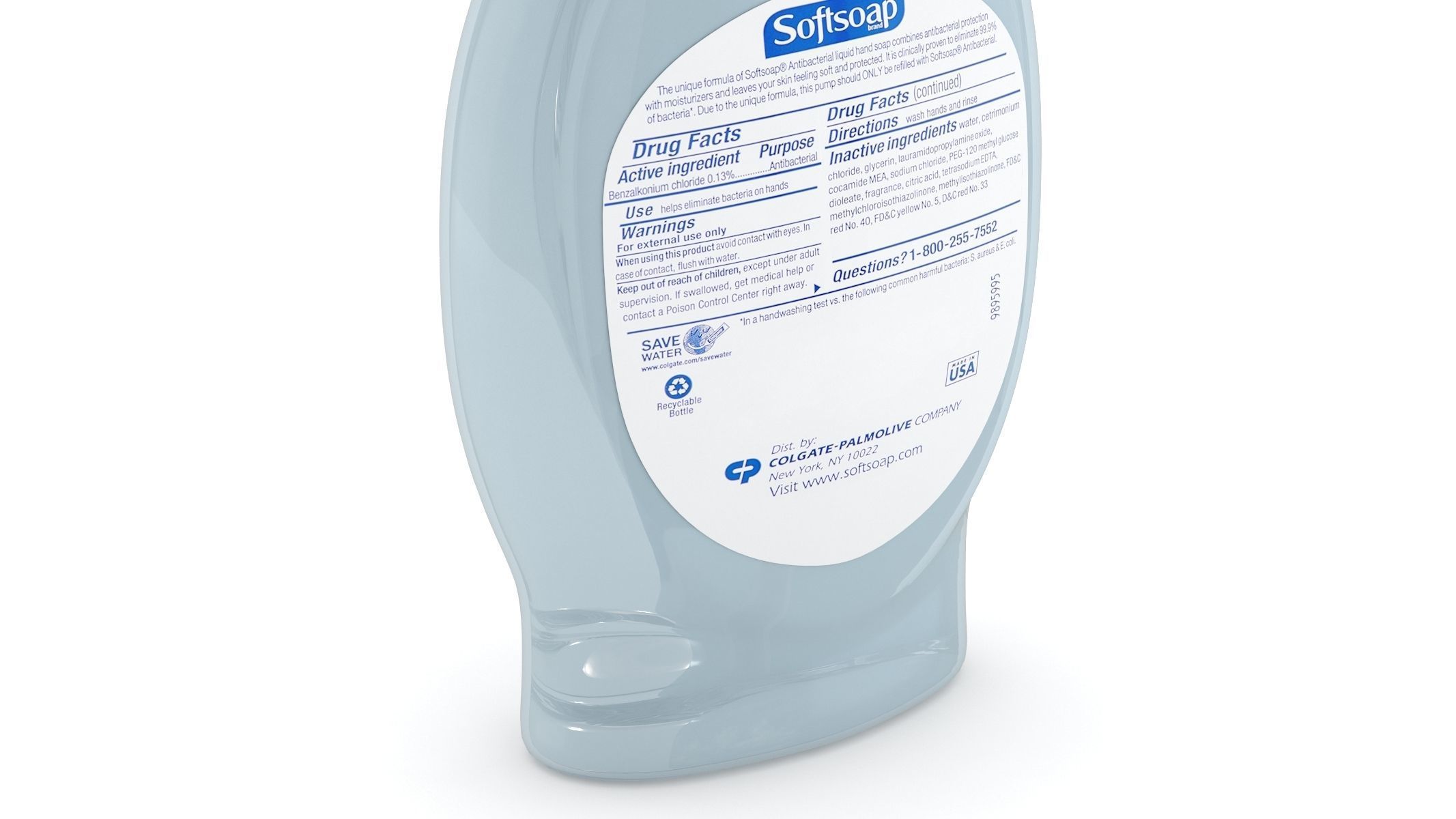 Softsoap Liquid Hand Soap 3D model_6