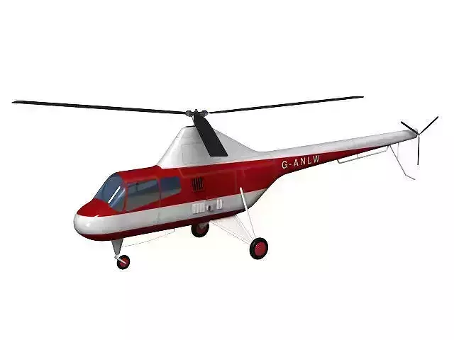 Westland Widgeon 3D model