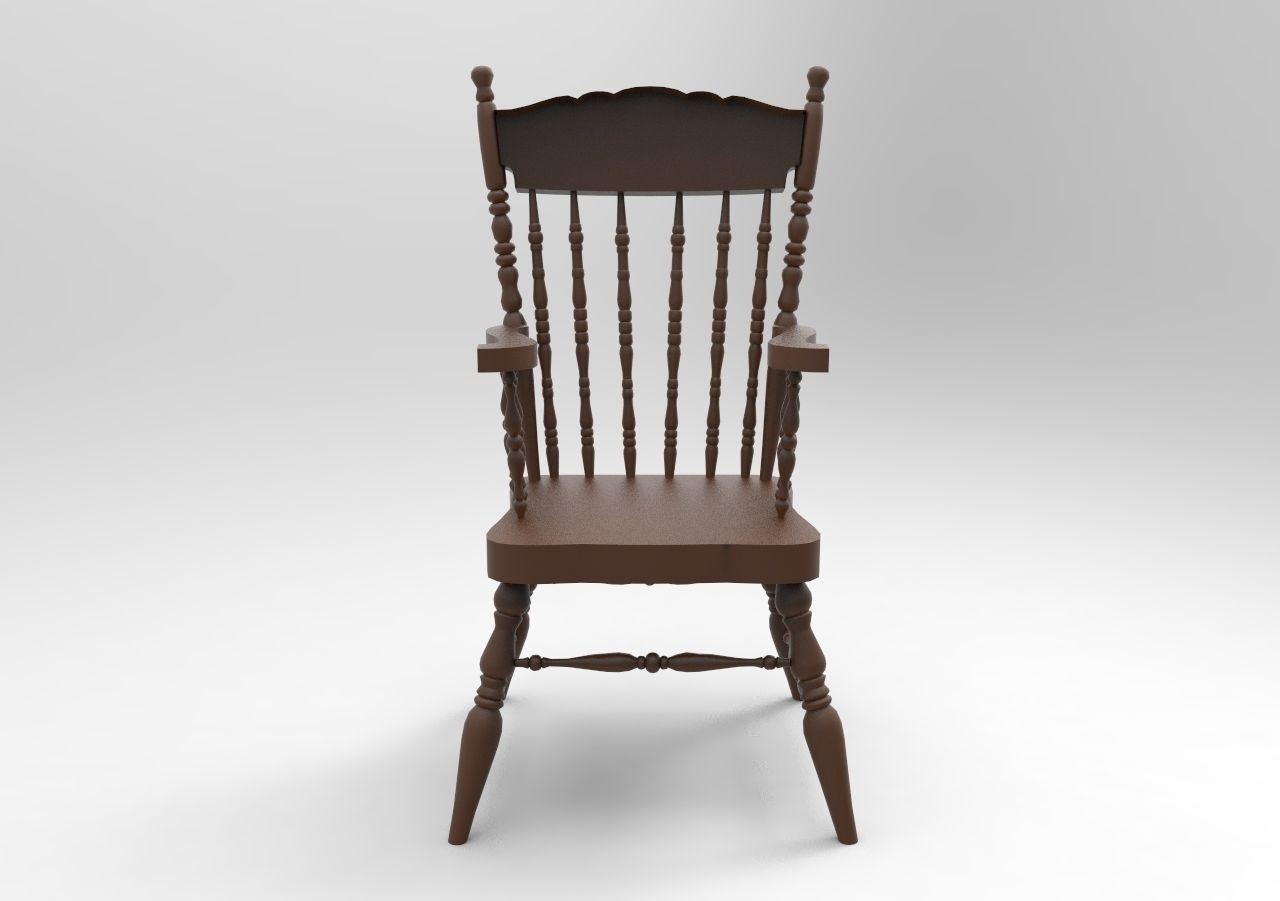 Chair 019 3D print model_1