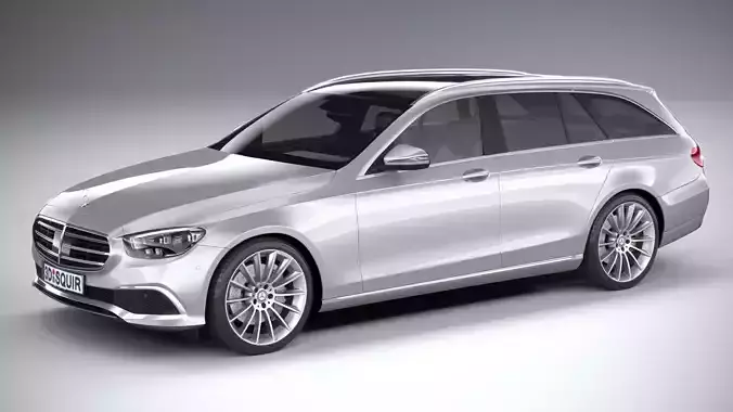 Mercedes E-Class Estate 2021 3D model