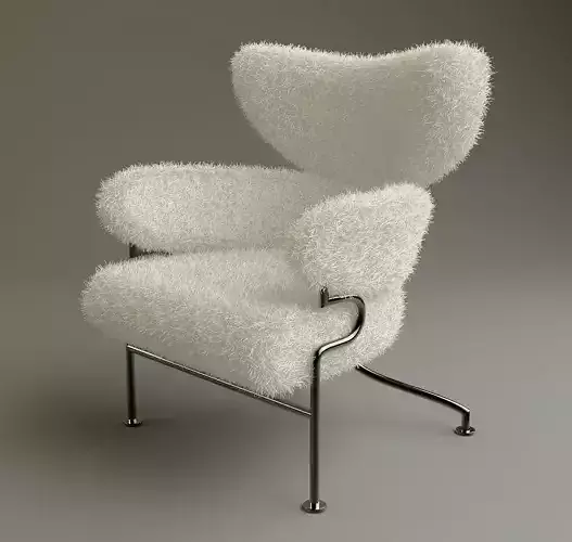 furry chair