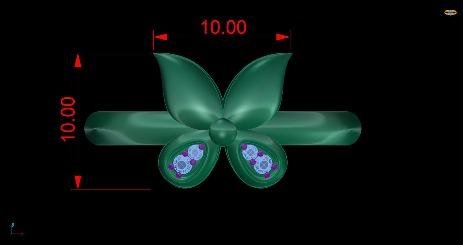 Ring 122 3D print model_8