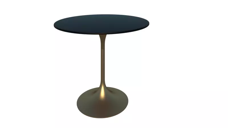 Table tulip Free 3D model