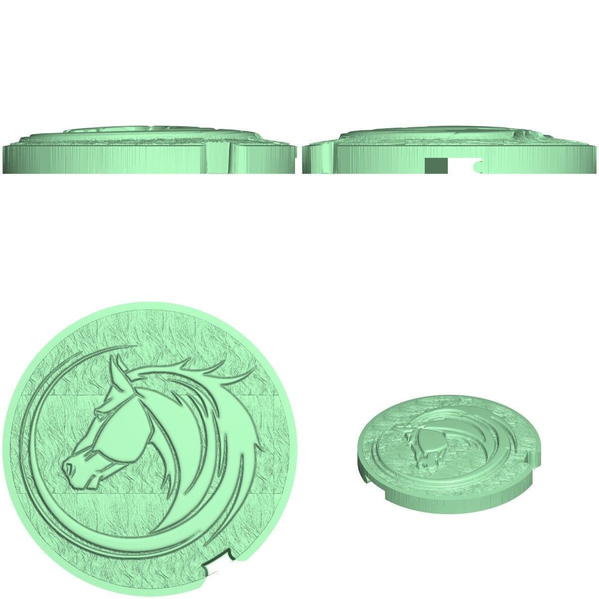 Gift Box Wooden with 5 different covers 3D model_9