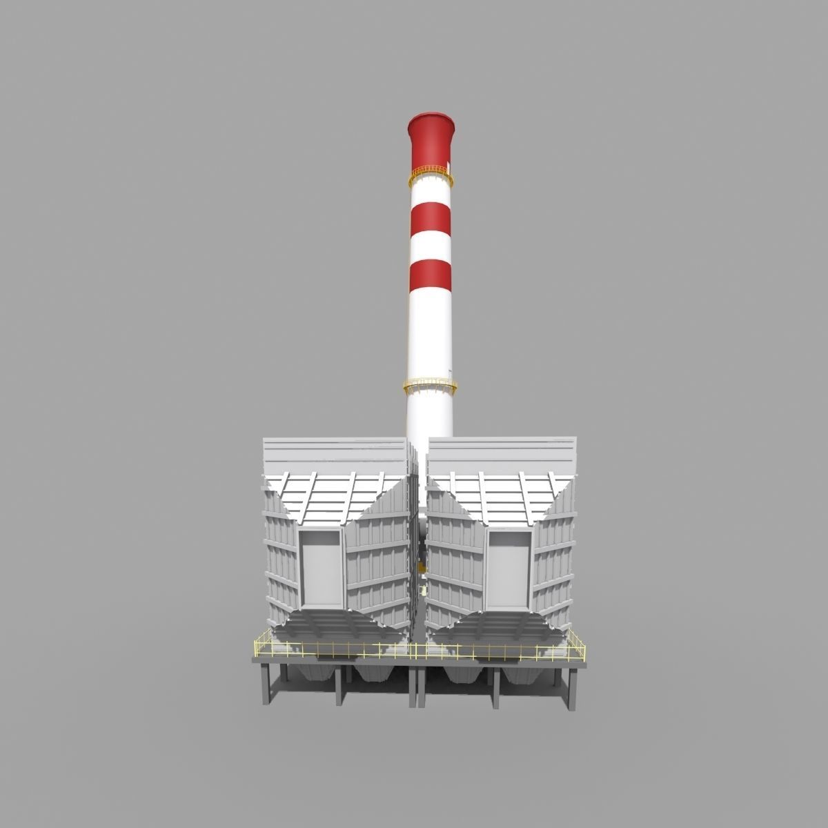 Electrostatic Precipitation ESP 3D model_5