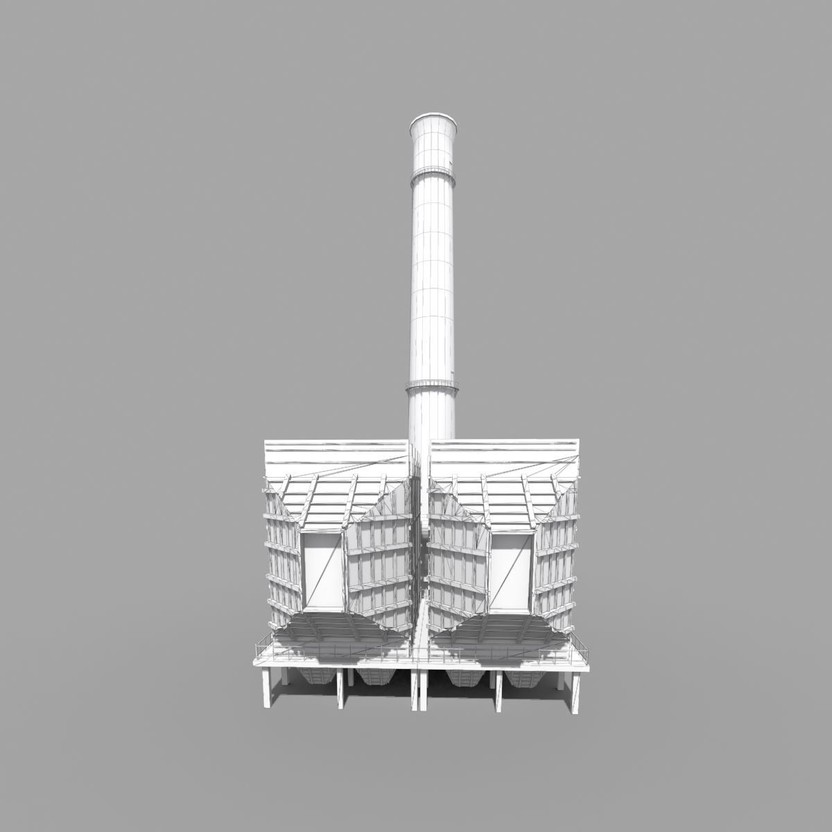 Electrostatic Precipitation ESP 3D model_12