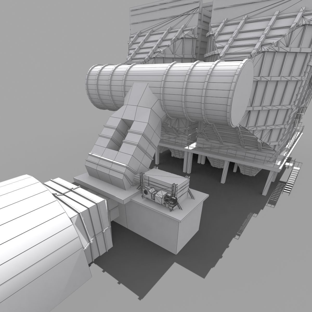 Electrostatic Precipitation ESP 3D model_10