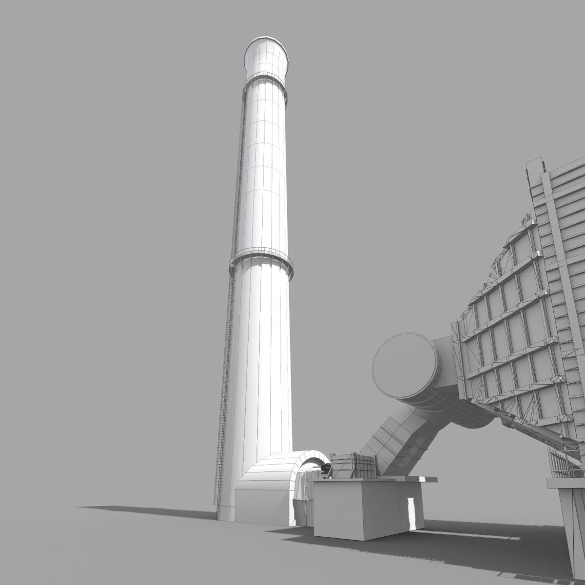 Electrostatic Precipitation ESP 3D model_11