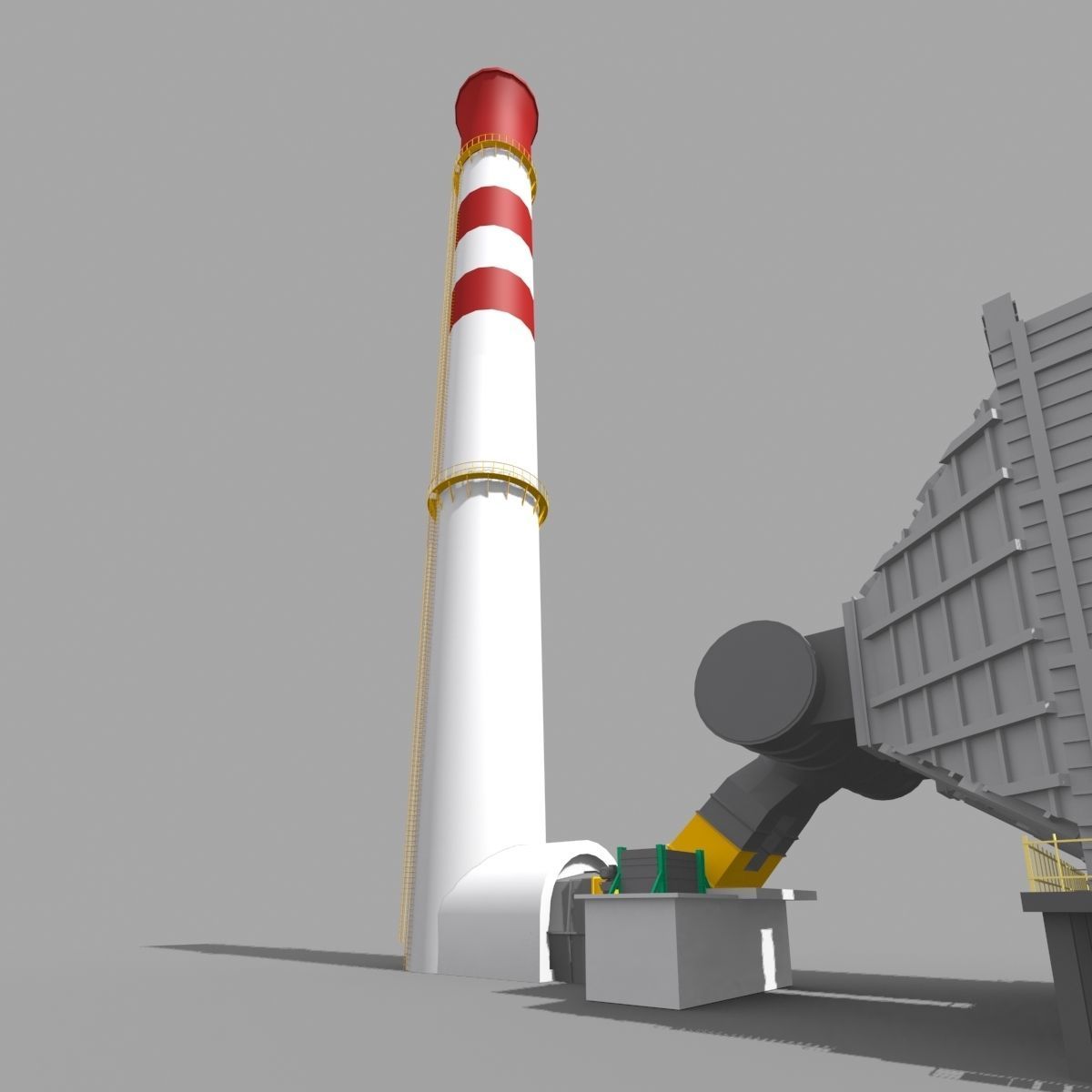 Electrostatic Precipitation ESP 3D model_4