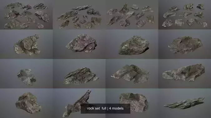 rock set  full
