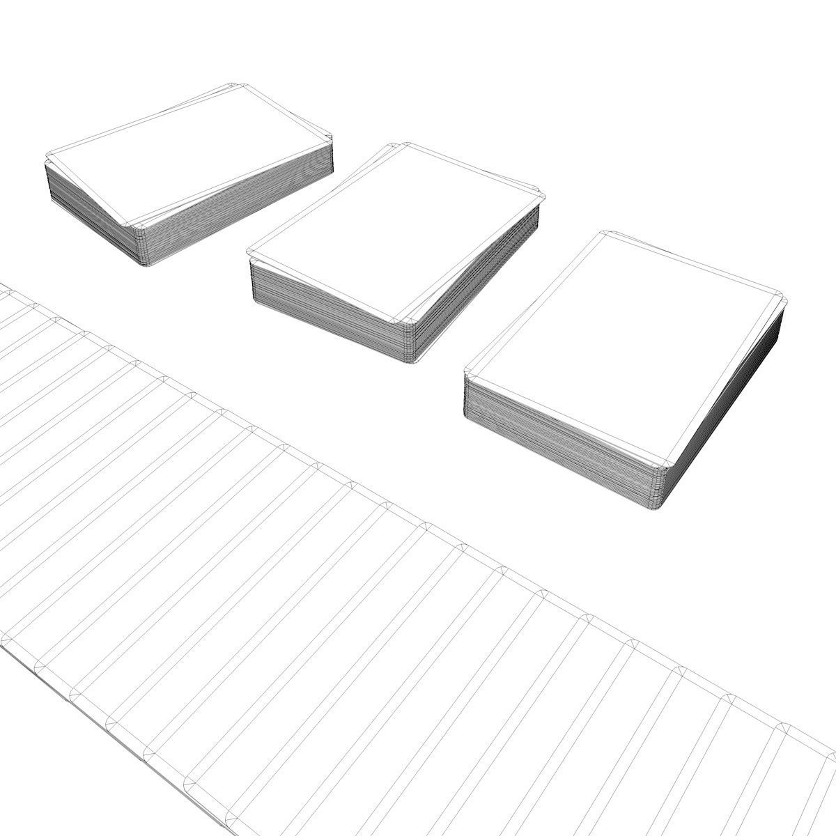 Playing Cards REBELS - Poker Card Set 6 - single textures Low-poly 3D model_6