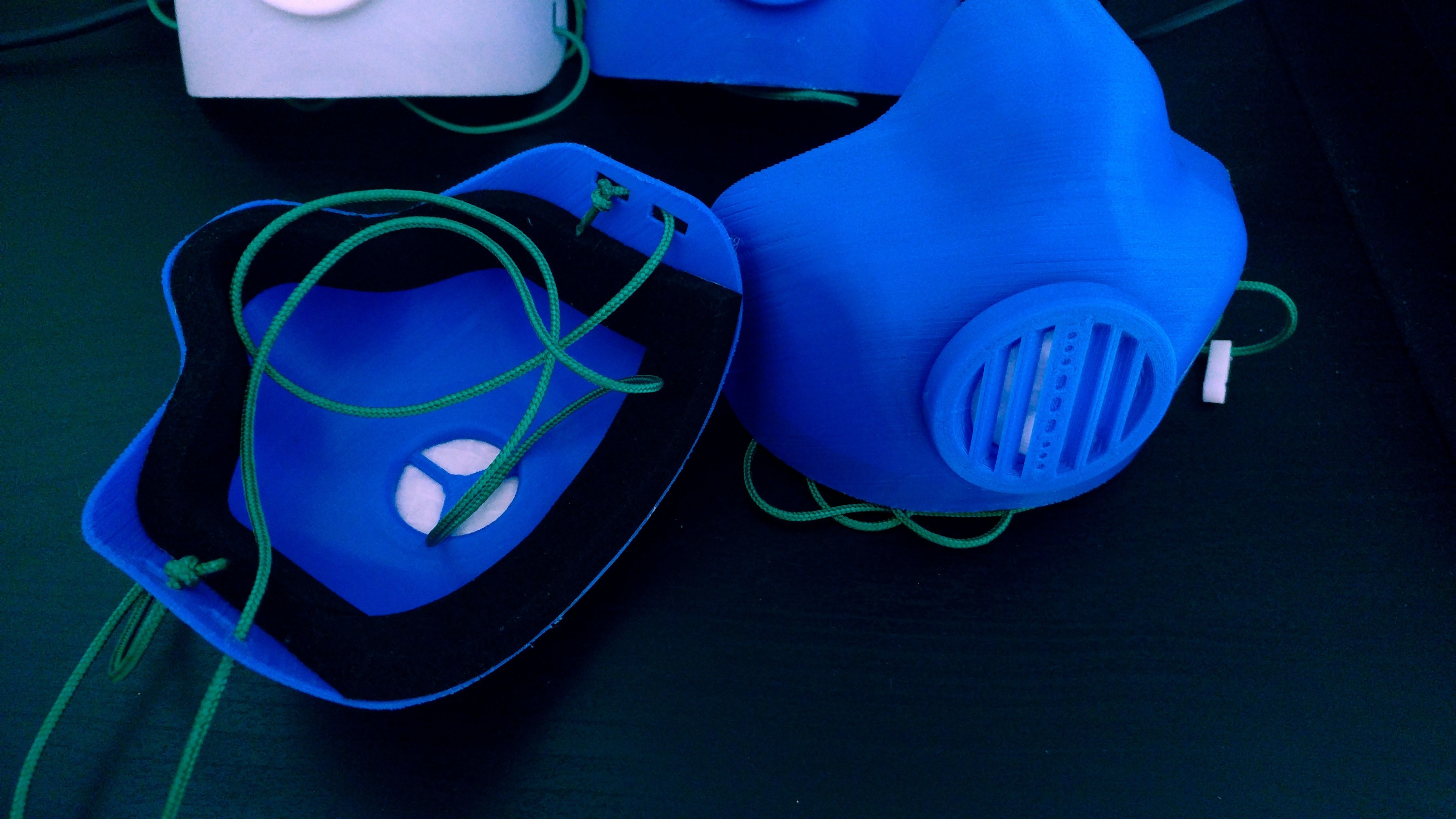 NEOPMask - 3D Printable mask with exchangeable filter - Premium 3D print model_3