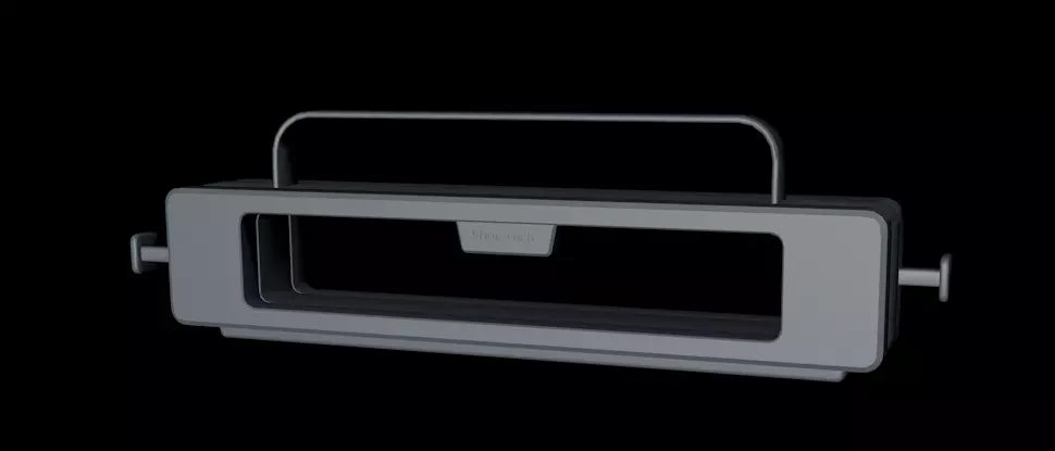 Shoe rack 3D model_0