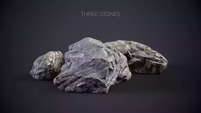 3 STONES SET three