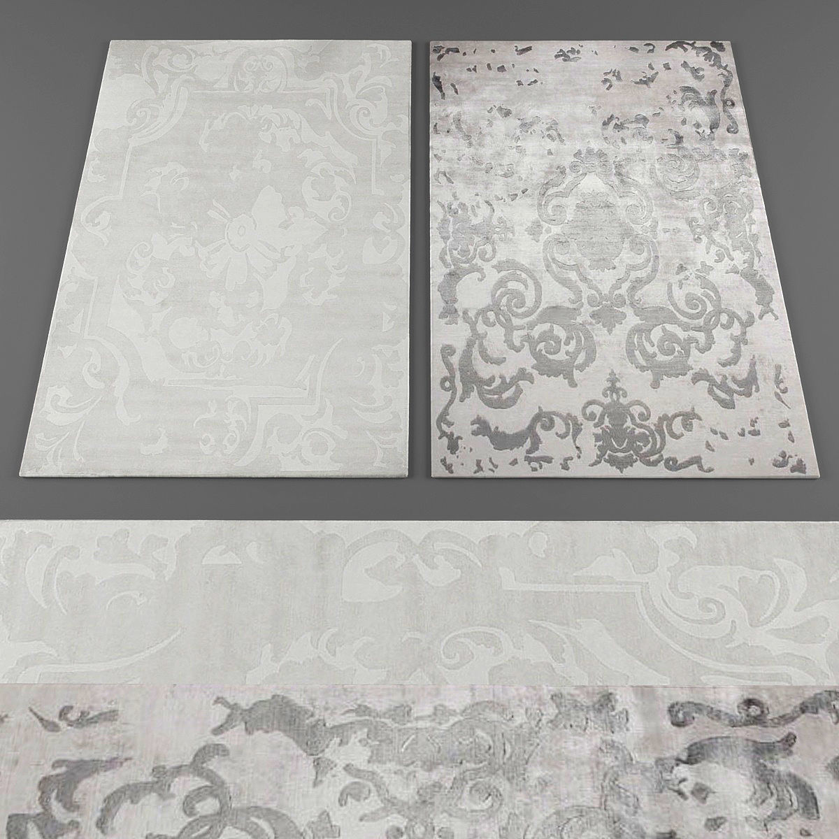 Rugs collection 111 Low-poly 3D model_1