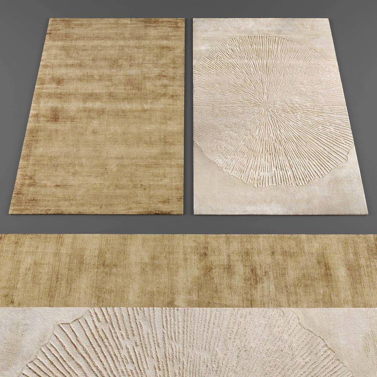 Rugs collection 112 Low-poly 3D model_2