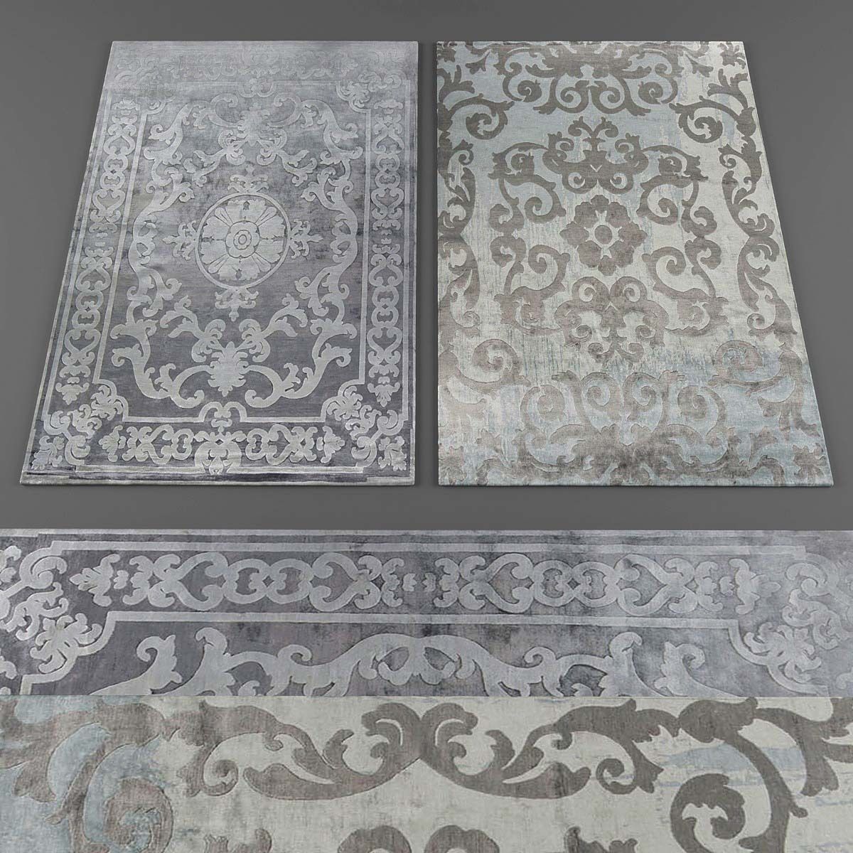 Rugs collection 113 Low-poly 3D model_2