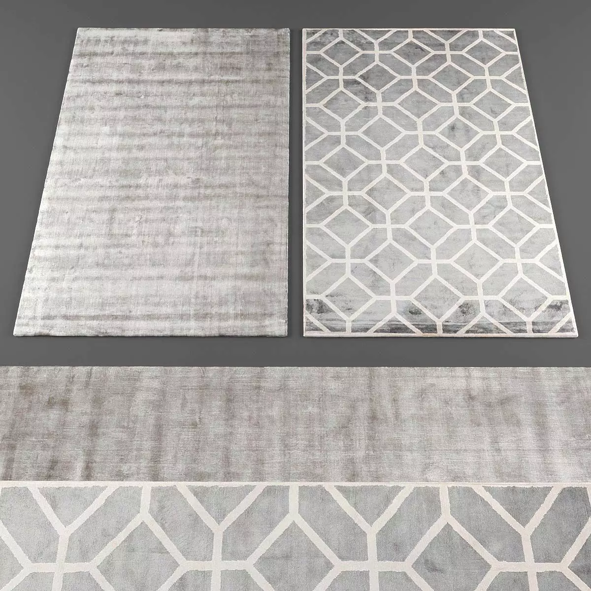 Rugs collection 116 Low-poly 3D model_0