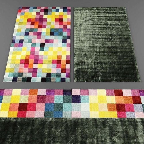 Rugs collection 118 Low-poly 3D model
