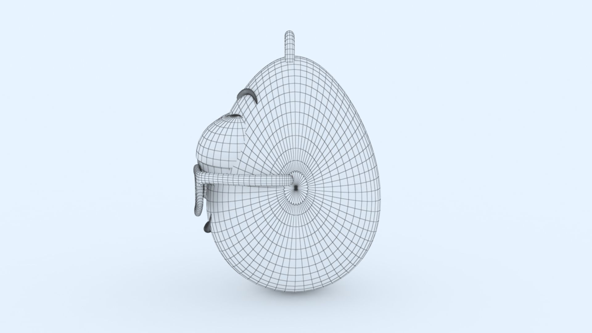 Cool Emoji KeyChain 3D print model_8