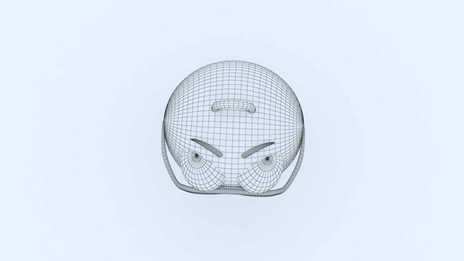 Cool Emoji KeyChain 3D print model_5