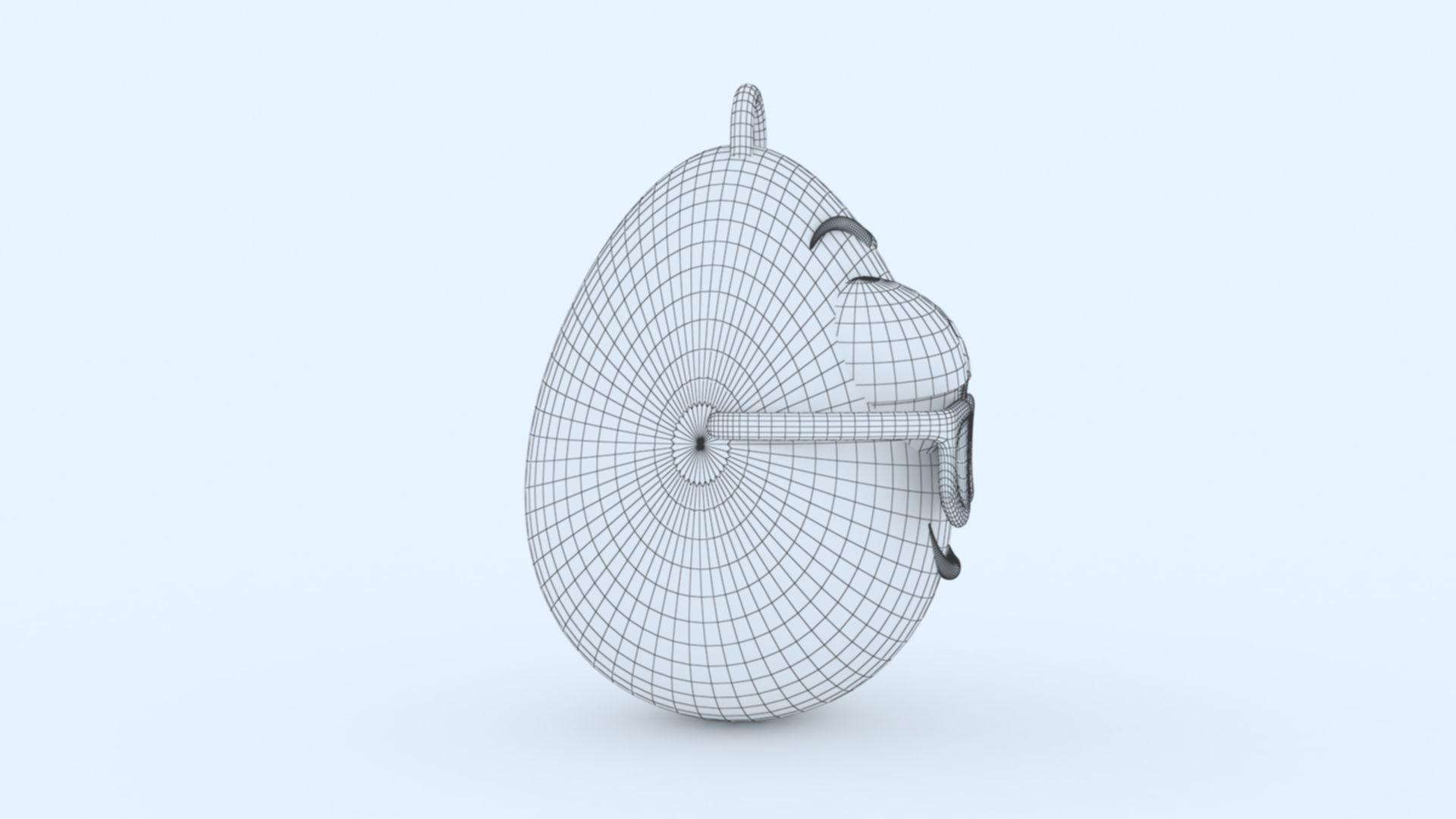 Cool Emoji KeyChain 3D print model_7