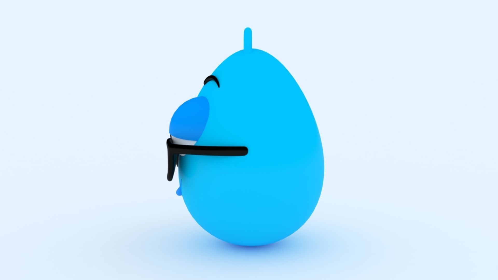 Cool Emoji KeyChain 3D print model_3