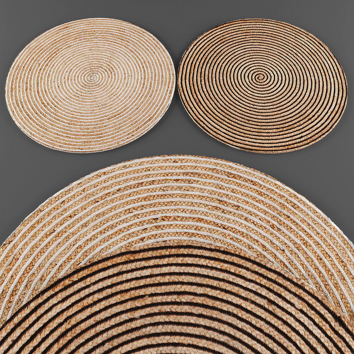 Rugs collection 119 Low-poly 3D model_2