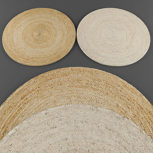 Rugs collection 119 Low-poly 3D model