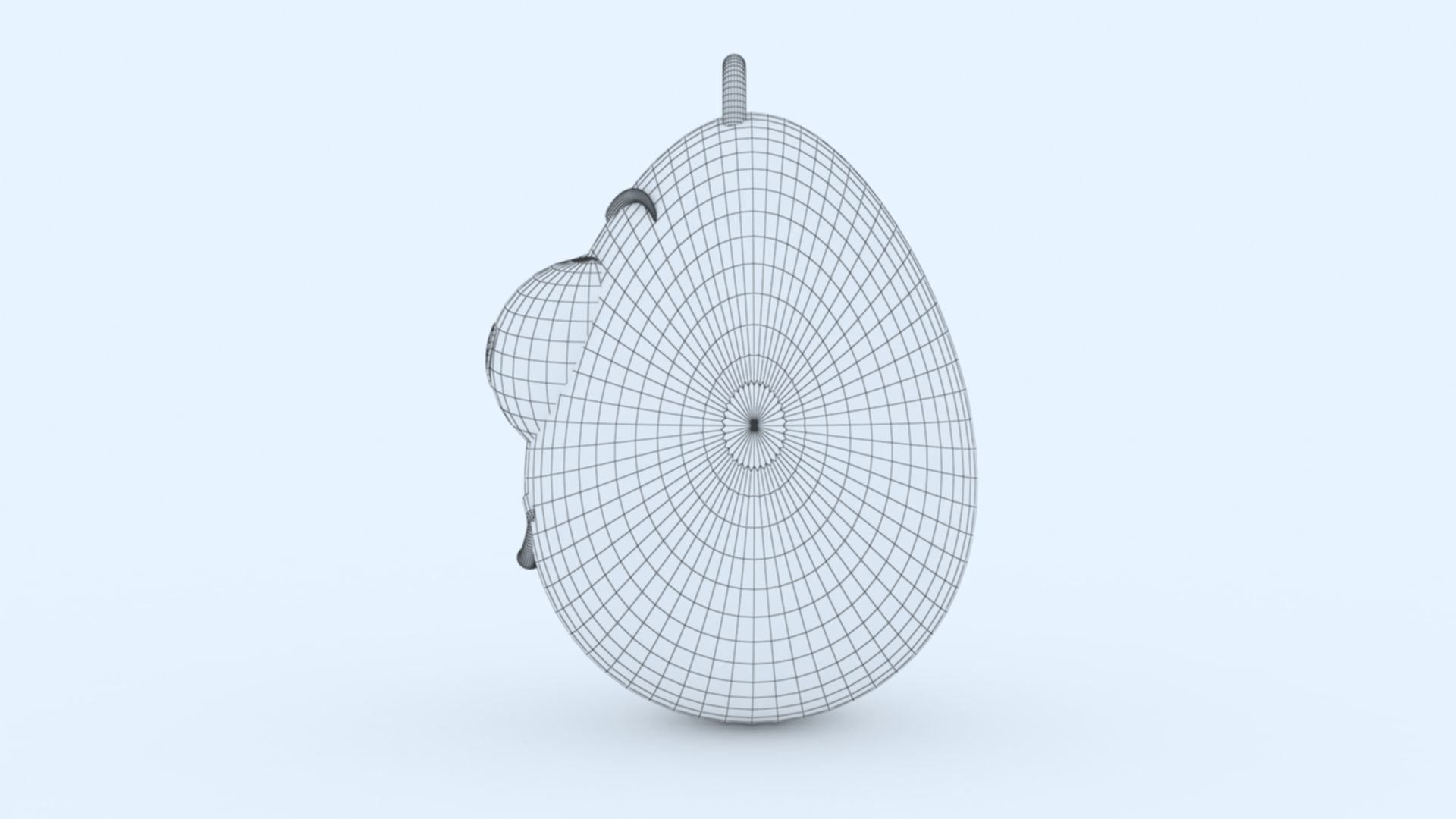 Love Emoji KeyChain 3D print model_8