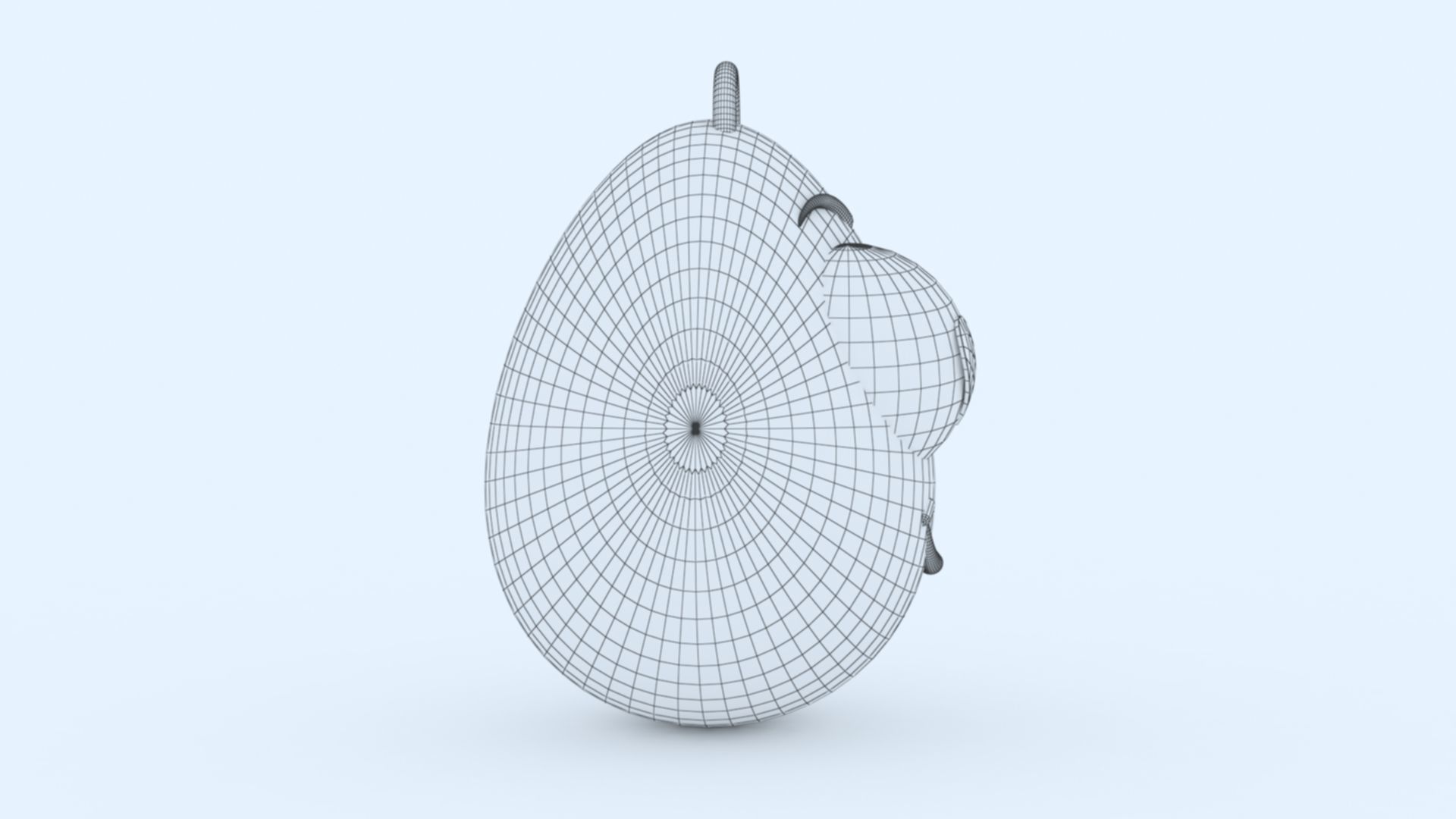 Love Emoji KeyChain 3D print model_7