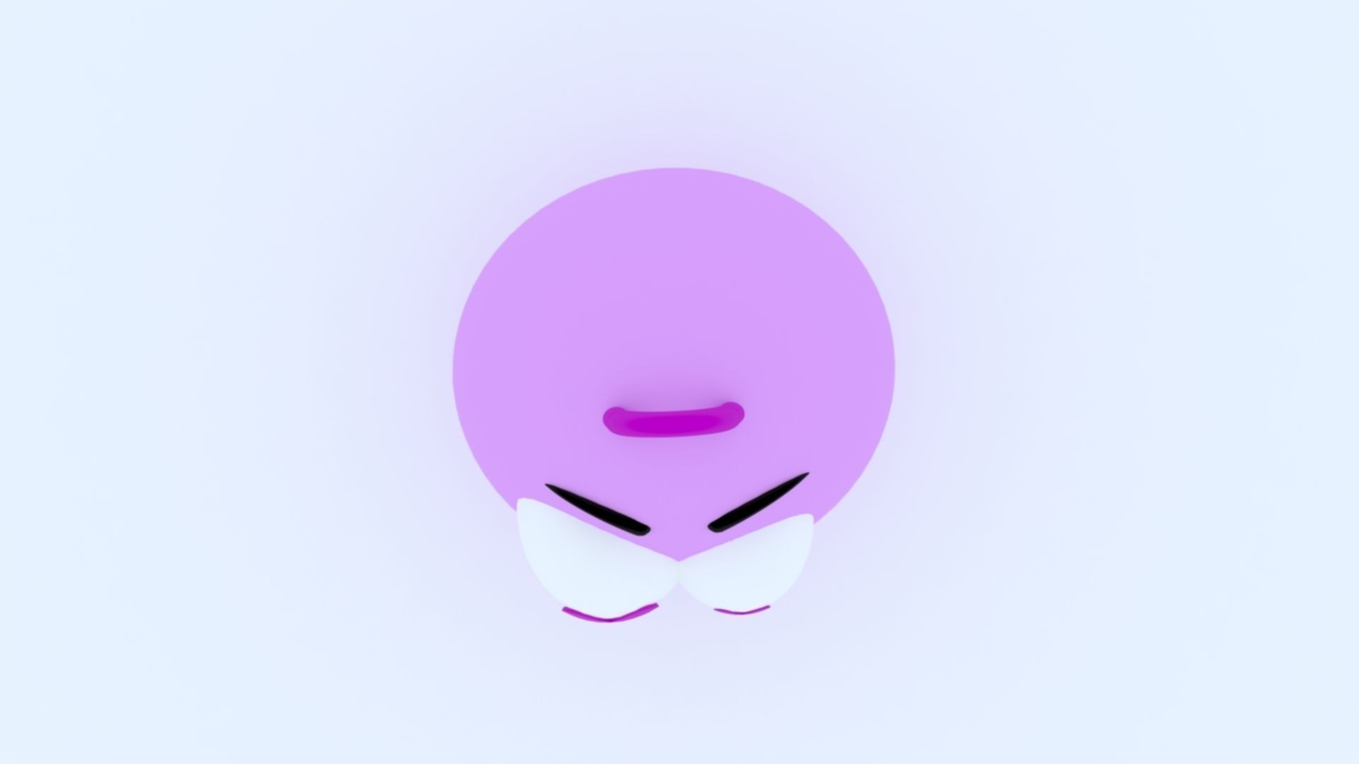 Love Emoji KeyChain 3D print model_4