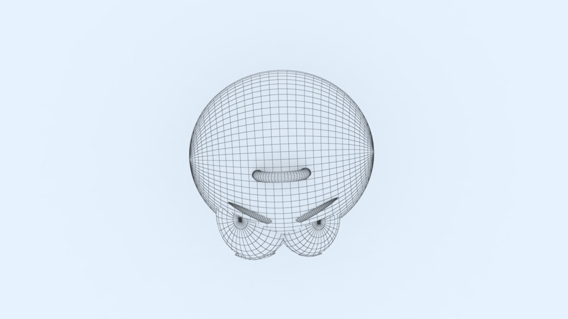 Love Emoji KeyChain 3D print model_5