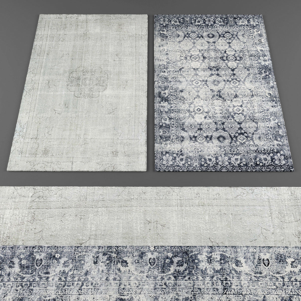 Rugs collection 128 Low-poly 3D model_2