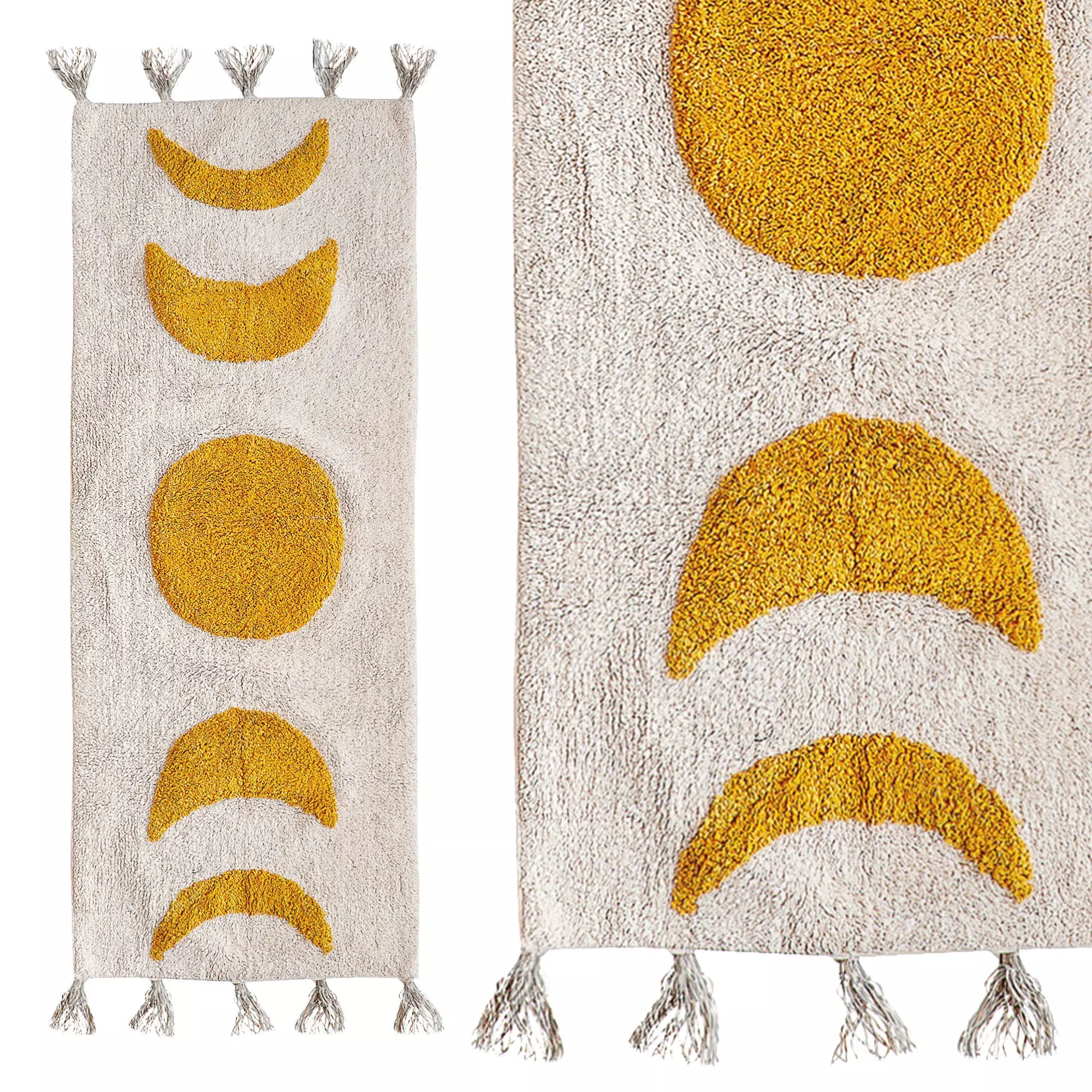 Urban Outfitters Moon Phase Runner Bath Mat 3D model