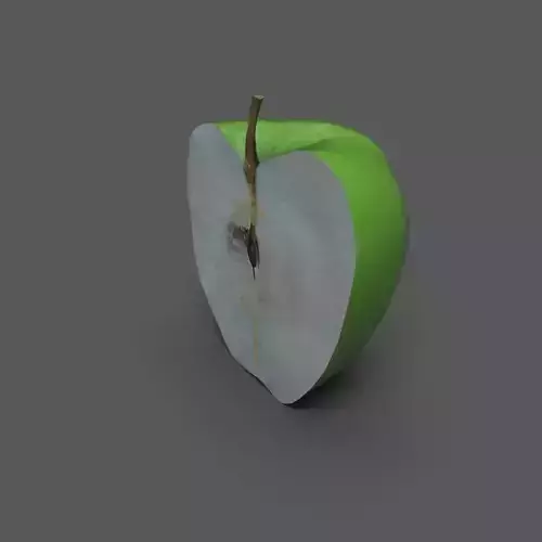 Apple Half Green