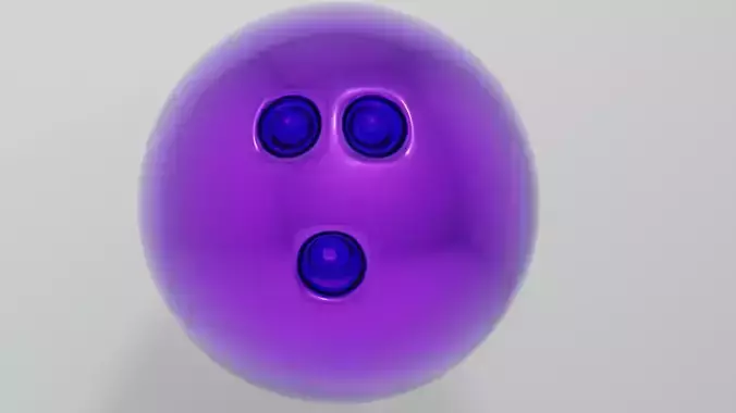Bowling Ball Purple