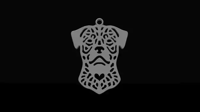 Rottweiler pendant