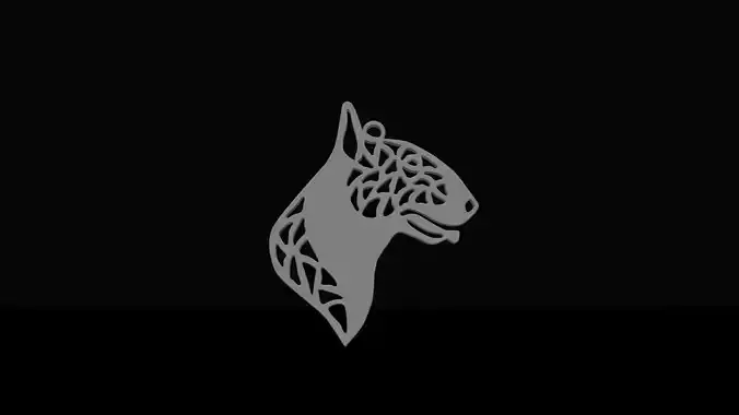 Bull-Terrier pendant