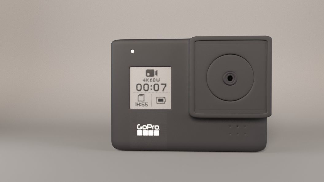 GoPro Hero 8 Black 3D model 3D model_4