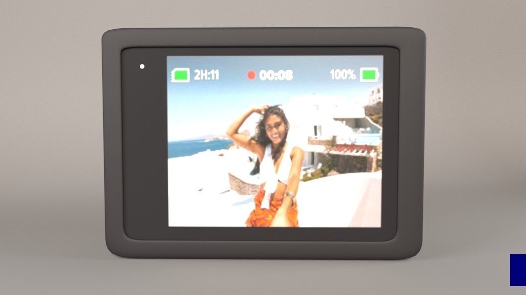 GoPro Hero 8 Black 3D model 3D model_7