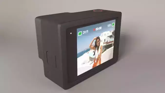 GoPro Hero 8 Black 3D model 3D model