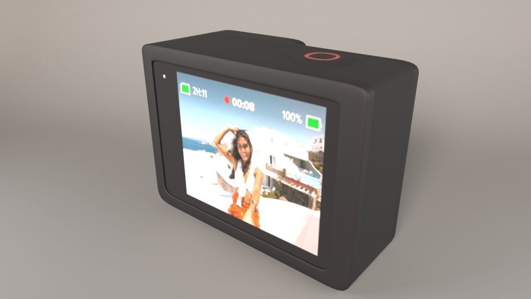 GoPro Hero 8 Black 3D model 3D model_5